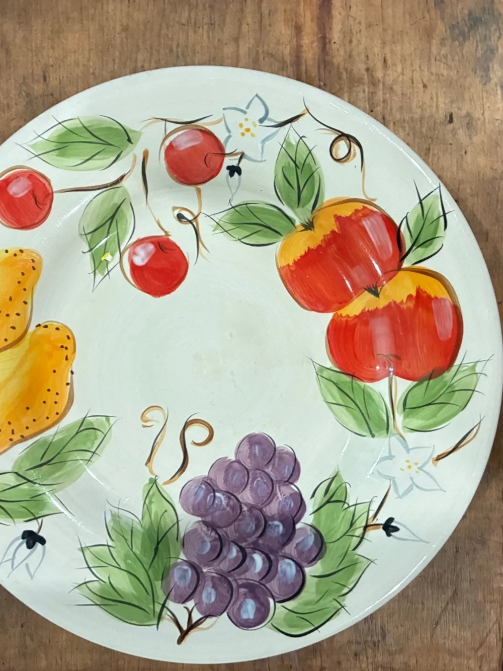 Target Home Stoneware Fruit Dinner Plate 10.5